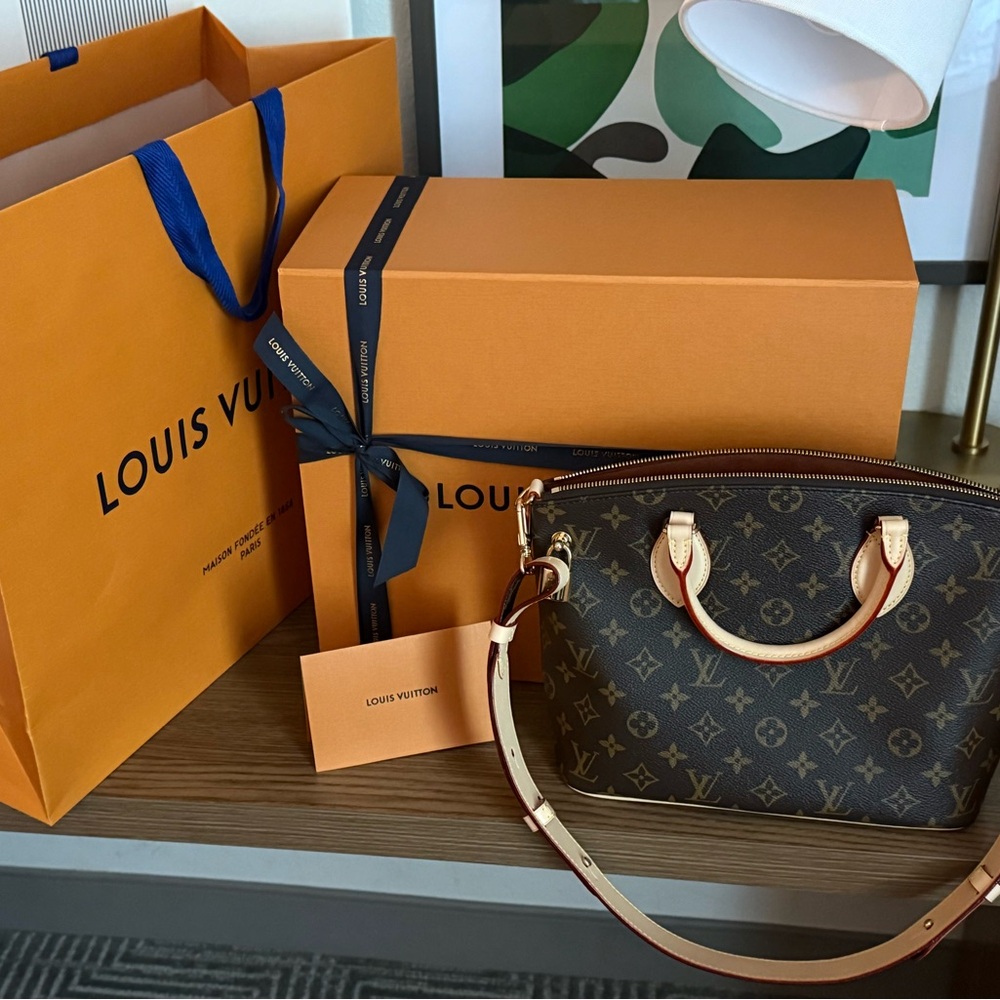 Louis Vuitton Dark Brown Monogram Shoulder Bag